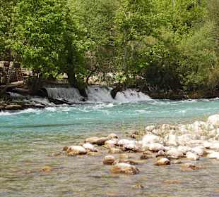 Mittagessen am Fluss