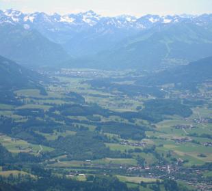 Ausblick vom Gipfel Richtung Süden