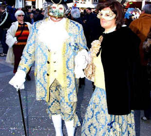 Kostüme-Masken-Show Venedig 2011