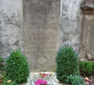 Das Grab von Beethovens Mutter