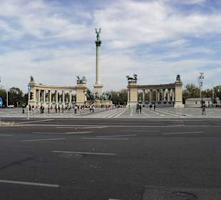 Plac Bohaterów w Budapeszcie 