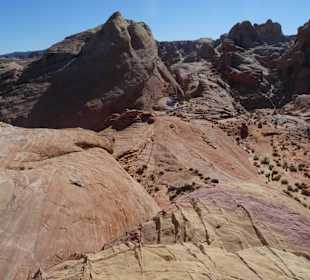 Im Valley of Fire unterwegs