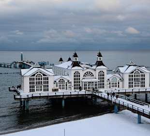 Seebrücke Sellin Februar 2013