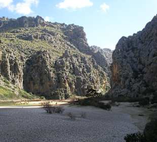 Blick Richtung Schlucht