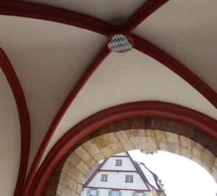 Decke des Brückentores