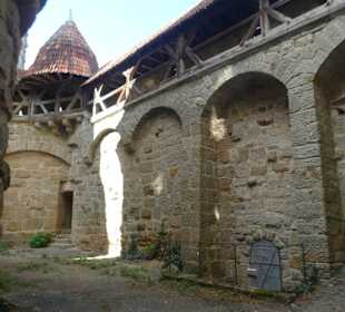 Bei der Besichtigung der Veste Coburg