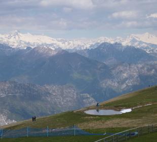 Von Monte Baldo in 1760m höhe