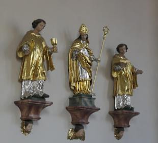Die katholische Kirche St. Eucharius in Sommerach