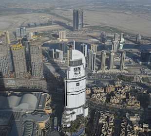 Blick vom Burj Khalifa