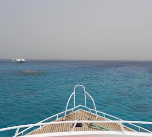 Mit dem Boot zum Schnorcheln