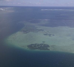 Die größte Lagune von Mauritius