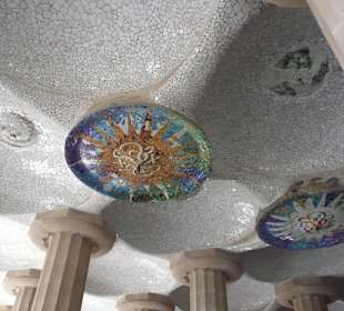 Decke der Säulenhalle