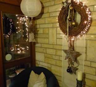 Weihnachtsdeko Weißer Turm