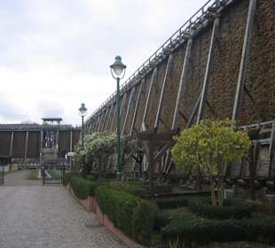 Widok tężni od wewnątrz