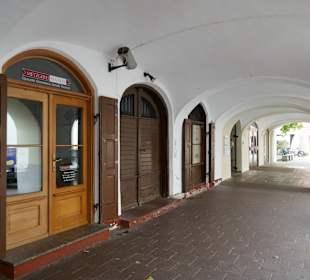 Arkaden Richtung Salzsenderzeile