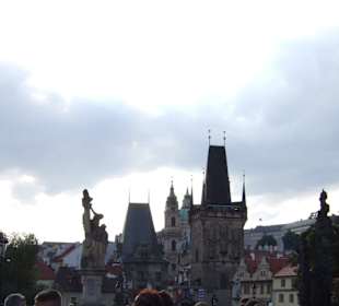 Auf der Karlsbrücke