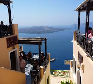 Cafe Classico mit Caldera-View