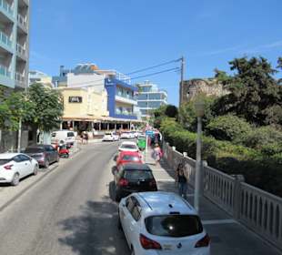 Mit dem Hop Bus in Rhodos Stadt unterwegs