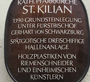 Die Kirche St. Kilian in Haßfurt