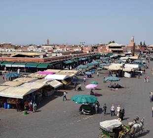 Djema El Fna - Gauklermarkt