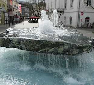 Am Leopoldsplatz von Baden-Baden