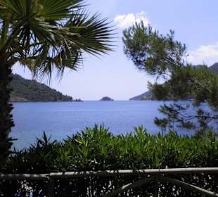 Schöne Aussicht von der Icmeler Promenade