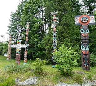 Stanley Park Totempfähle