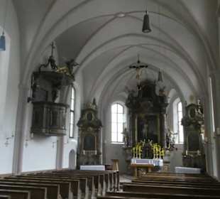 In der Kirche St. Sebastian in Ramsau