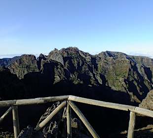 Aussicht vom Gipfel nach Westen