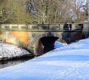 Winterspaziergang durch den Bürgerpark