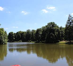 Łazienki królewskie, park