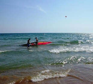 Vom Sunrise Richtung Side am Strand