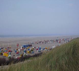 Blick vonAussichtsplattformKurhaus nach Norderney