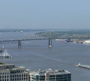 Blick vom Capitol auf dem Mississippi