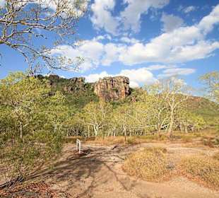 Blick zum Nourlangie Rock