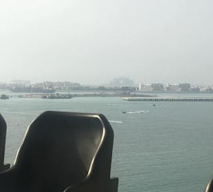 Blick vom Flying Cup oben