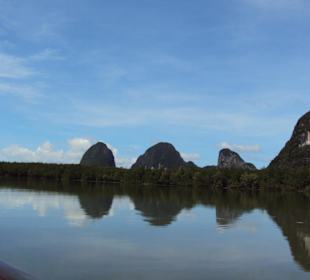 Bootstour Richtung James Bond - Felsen