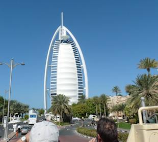 Blick auf Hotel Burj Al Arab 