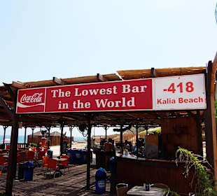 Einziger Lichtblick am Toten Meer