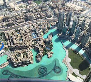 Blick vom Burj Khalifa