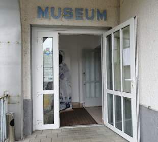 Eingang zum Museum der Sternwarte Sonneberg