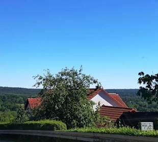 Hoch über den Ort Spalt