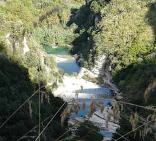 Wasserbecken von oben