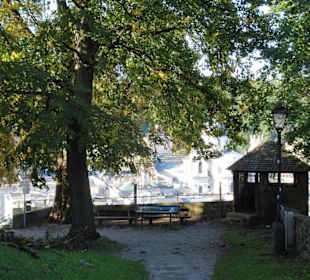 Die Hettwer-Bastion als erster Aussichtspunkt