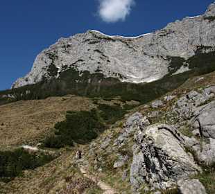 Auf dem Weg zur Halsalm 