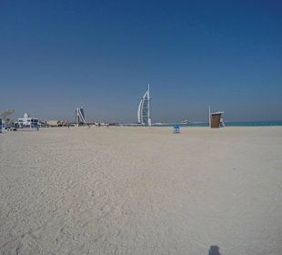 Strand am Burj al Arab (Shuttle-Strand)
