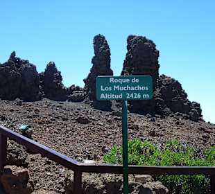 Roque de Los Muchachos, 2426 m hoch 
