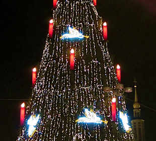 Größte Weihnachtsbaum der Welt