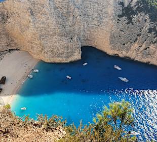 Bucht Navagio / Schmuggler Bucht / Schiffswrack