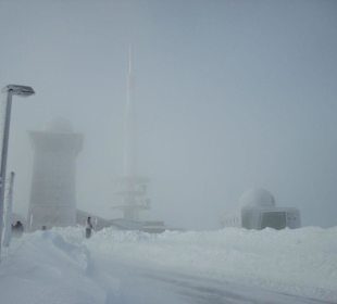 So etwas nennt sich "Eisnebel".